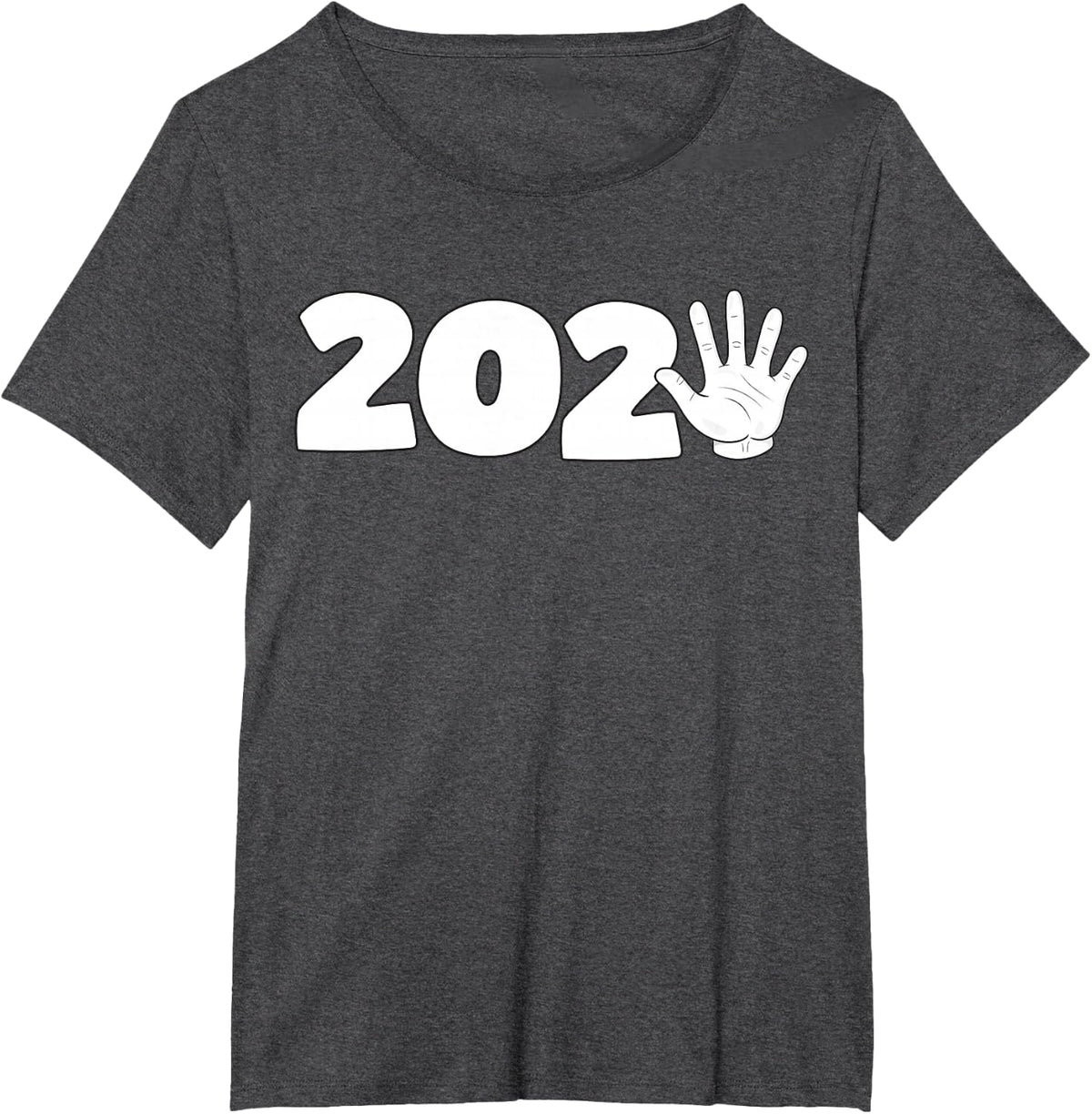 Happy New Year 2025 NYE Years Eve Family Party Countdown T-Shirt - Dark Heather Grey