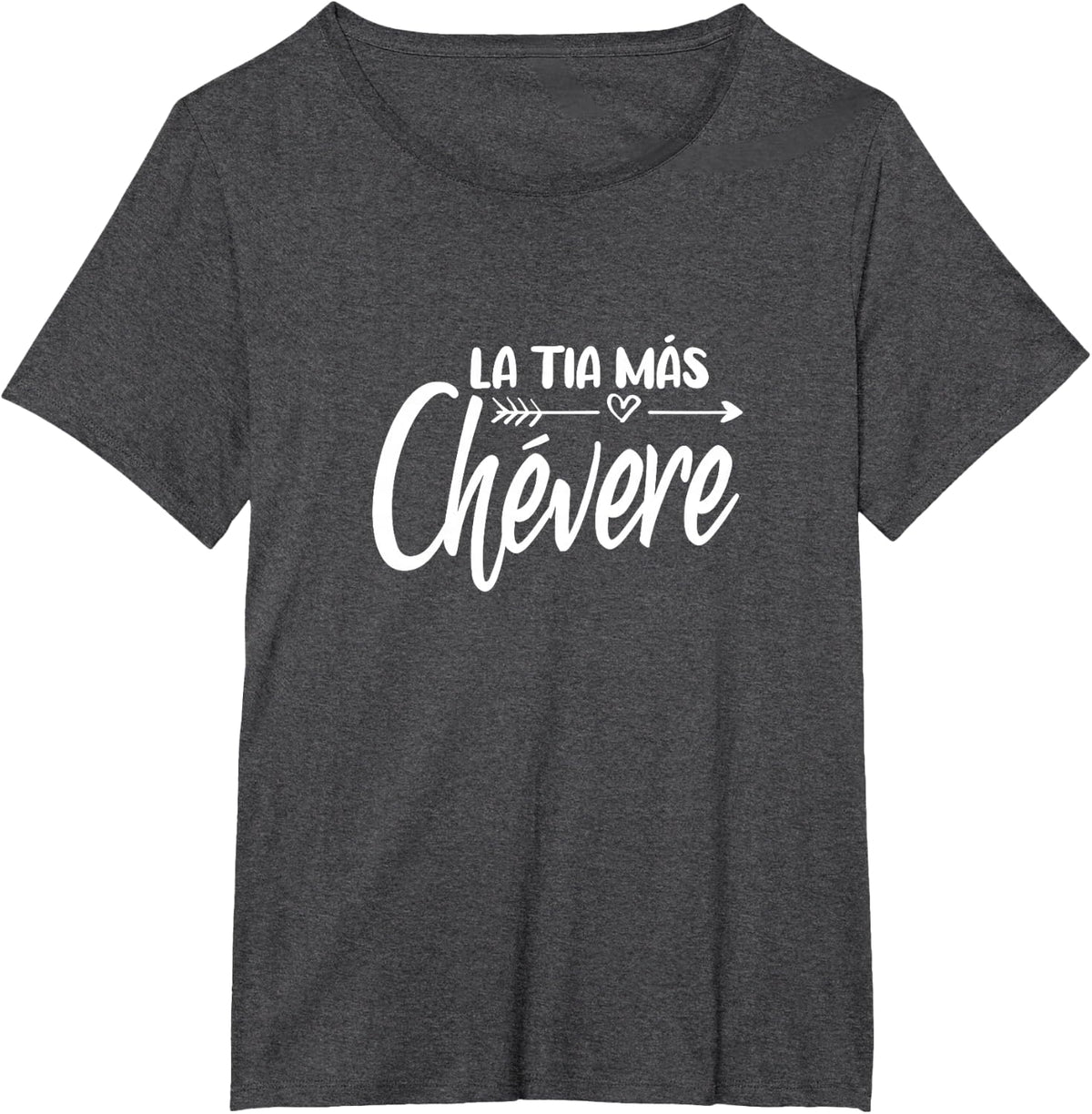 La Tía Más Chévere T-Shirt - Dark Heather Grey