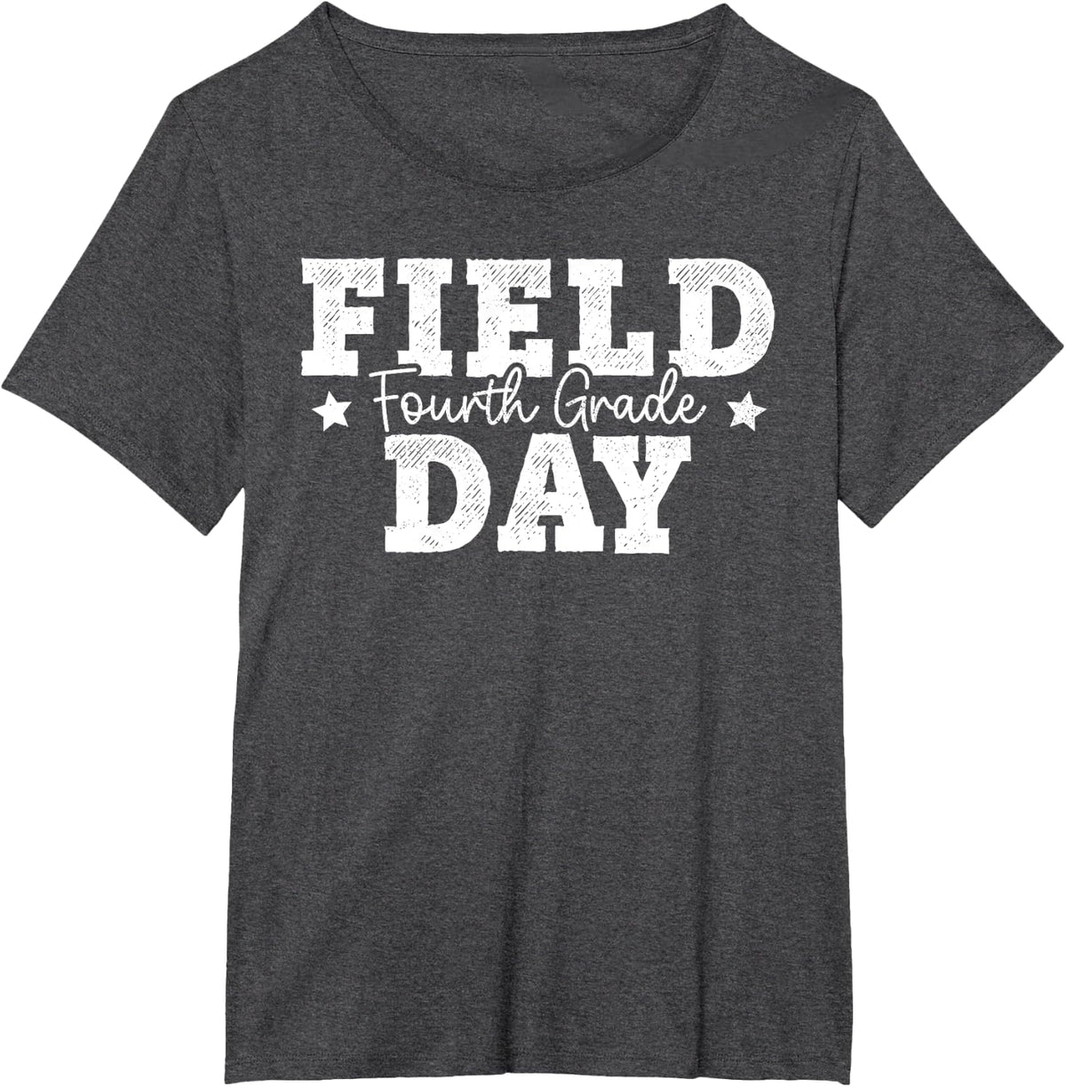4th Grade Field Day 2025 Fourth Grade School Teacher Student T-Shirt - Dark Heather Grey
