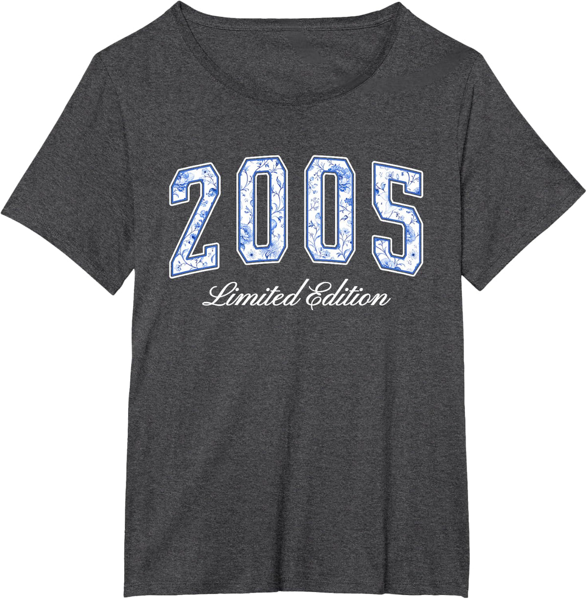 2005 Limited Edition 21st Birthday Women 21 Year Old T-Shirt - Dark Heather Grey