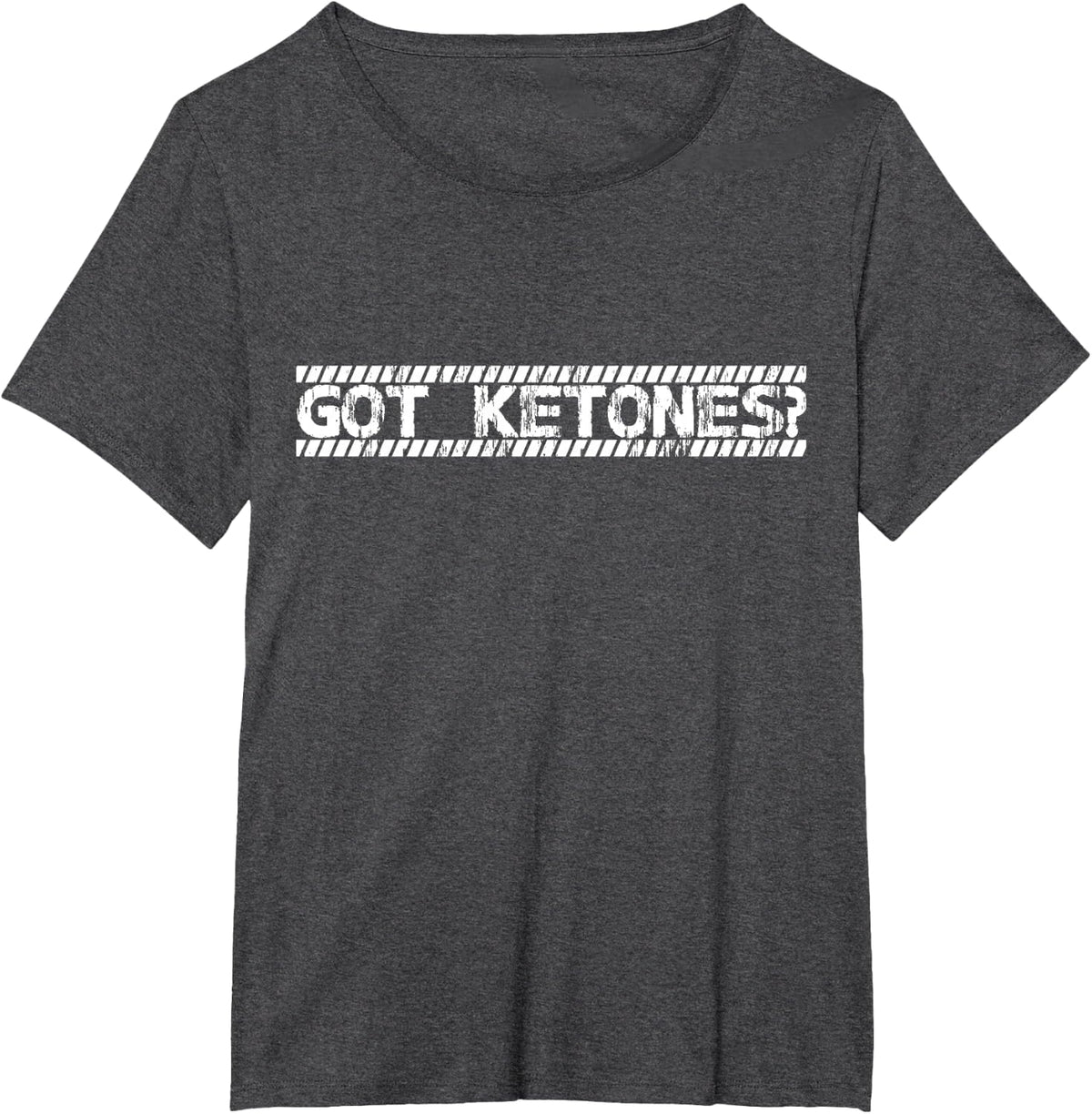 Got Ketones Low Carb High Fat Keto Diet Ketosis T-Shirt - Dark Heather Grey