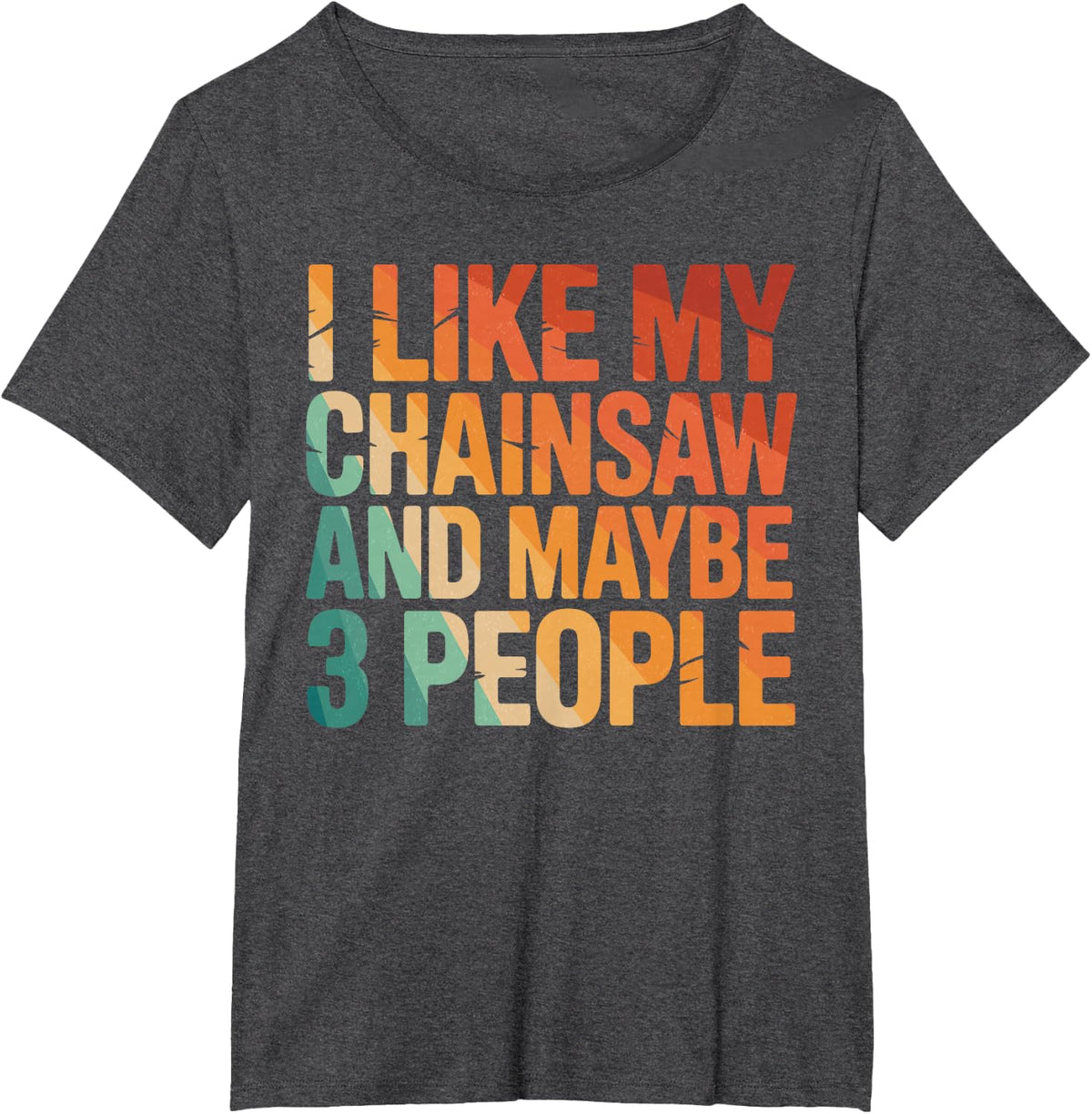 Funny Arborist Art for Men Women Tree Climber Tree Surgeon T-Shirt - Dark Heather Grey
