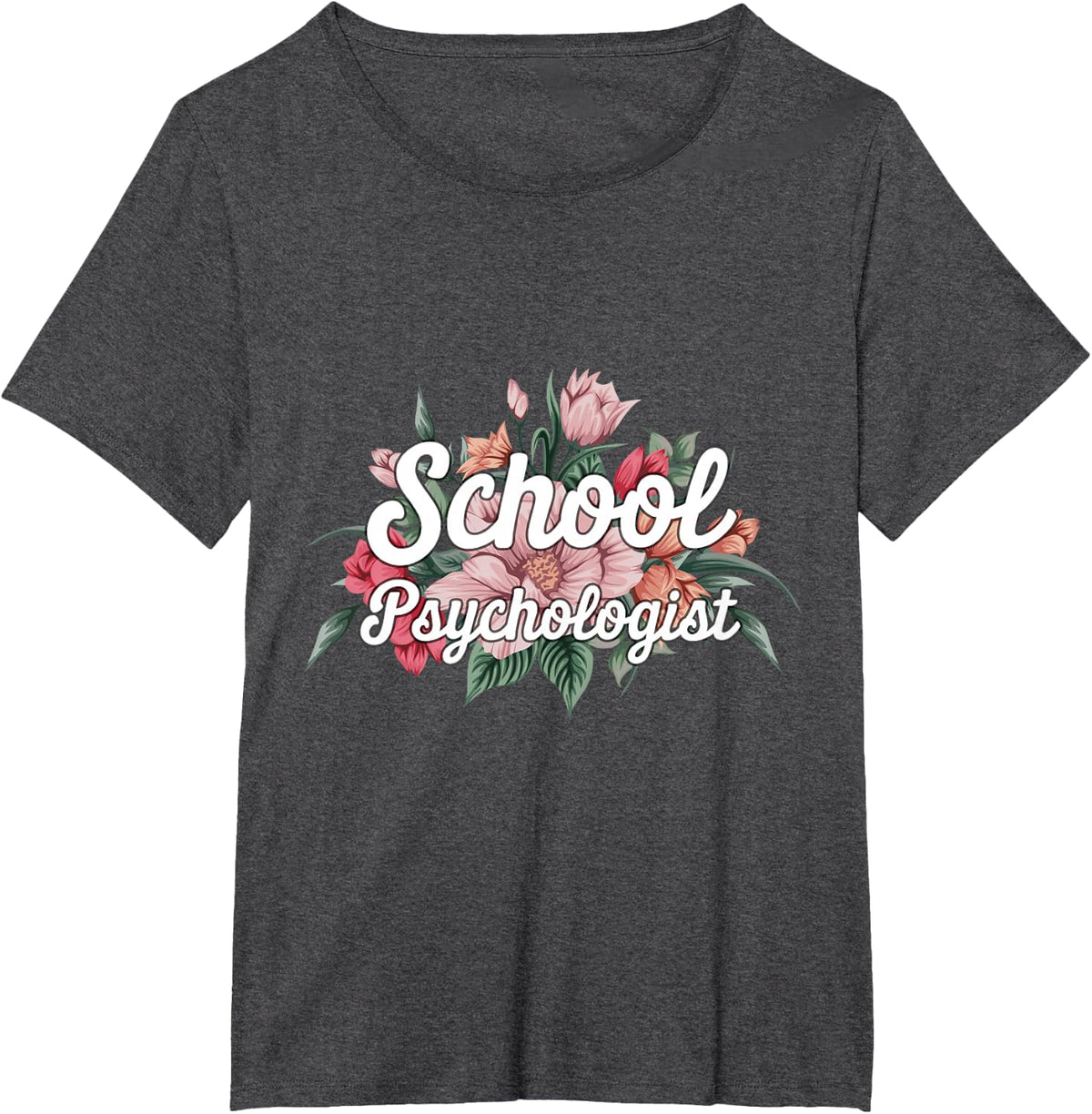 School Counselor School Psychologist Students T-Shirt - Dark Heather Grey