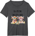 Highland Cow T-Shirt - Dark Heather Grey