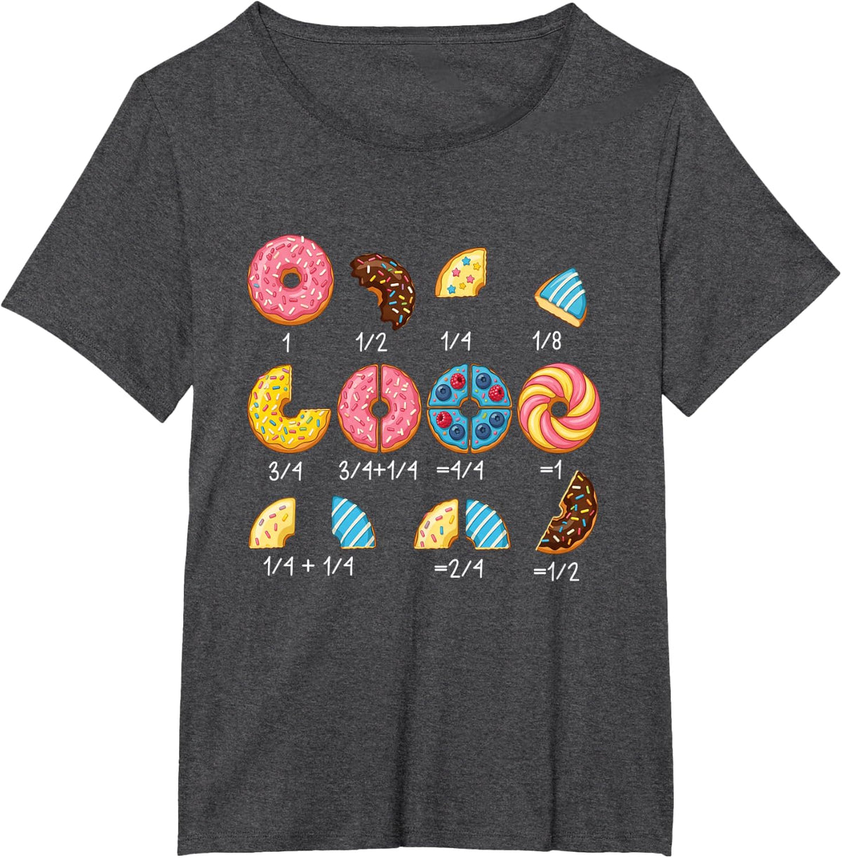 Learning Elementary Education T-Shirt - Dark Heather Grey
