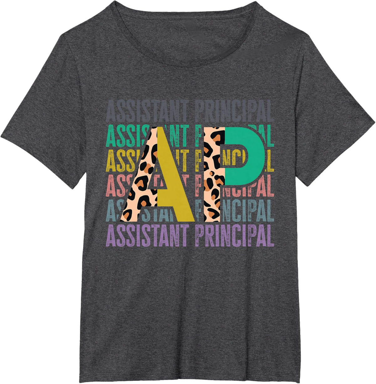 Deputy Principal T-Shirt - Dark Heather Grey