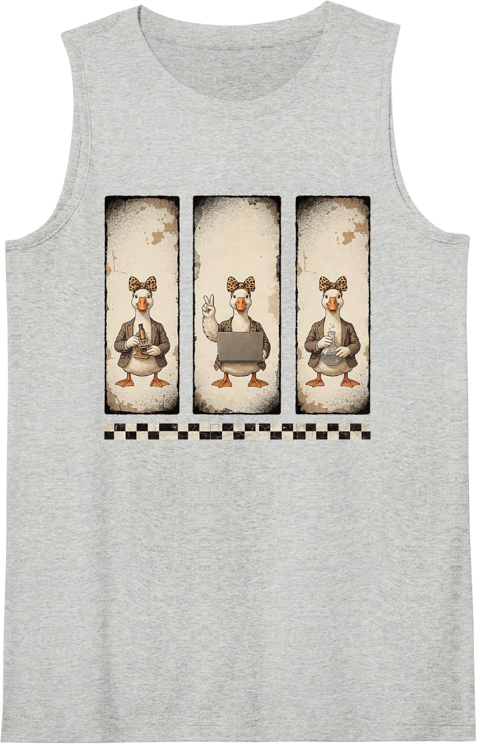 Research Professor Academic Scientist Principal Investigator Tank Top - Heather Grey