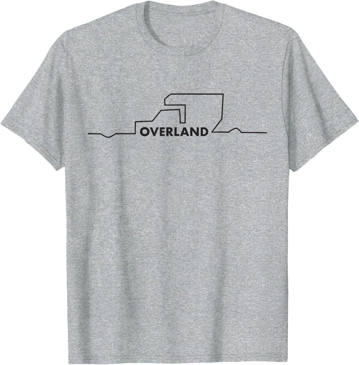 Overland T-Shirt - Heather Grey
