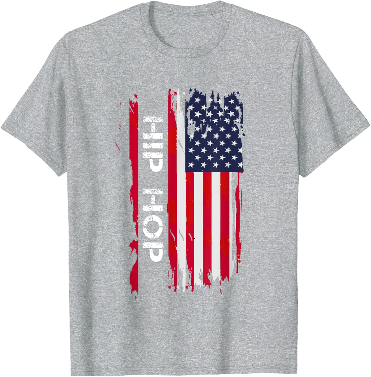 Hip Hop And Rap T-Shirt - Heather Grey