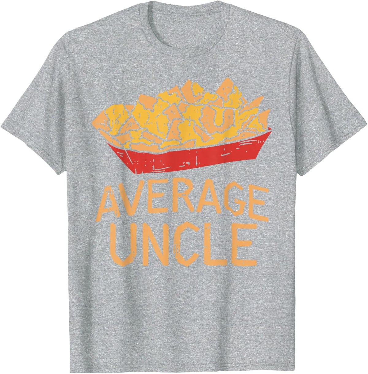 Nacho Average Uncle Funny Mexican Cinco De Mayo 2020 T-Shirt - Heather Grey