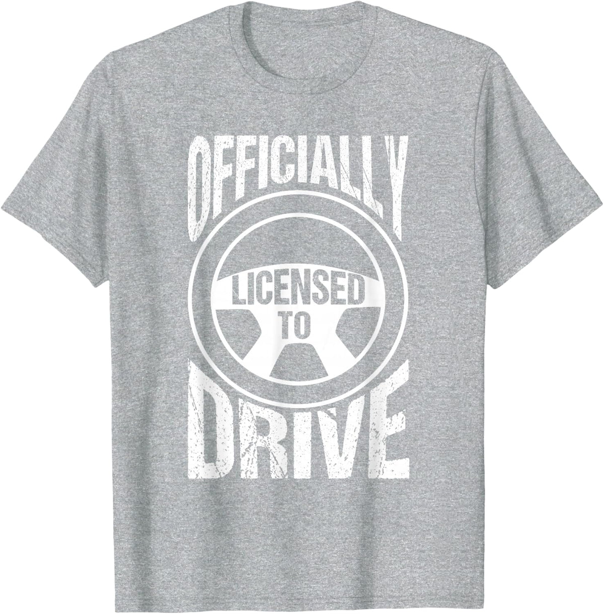 Passed Drivers Test New Driving License Congratulations Teen T-Shirt - Heather Grey