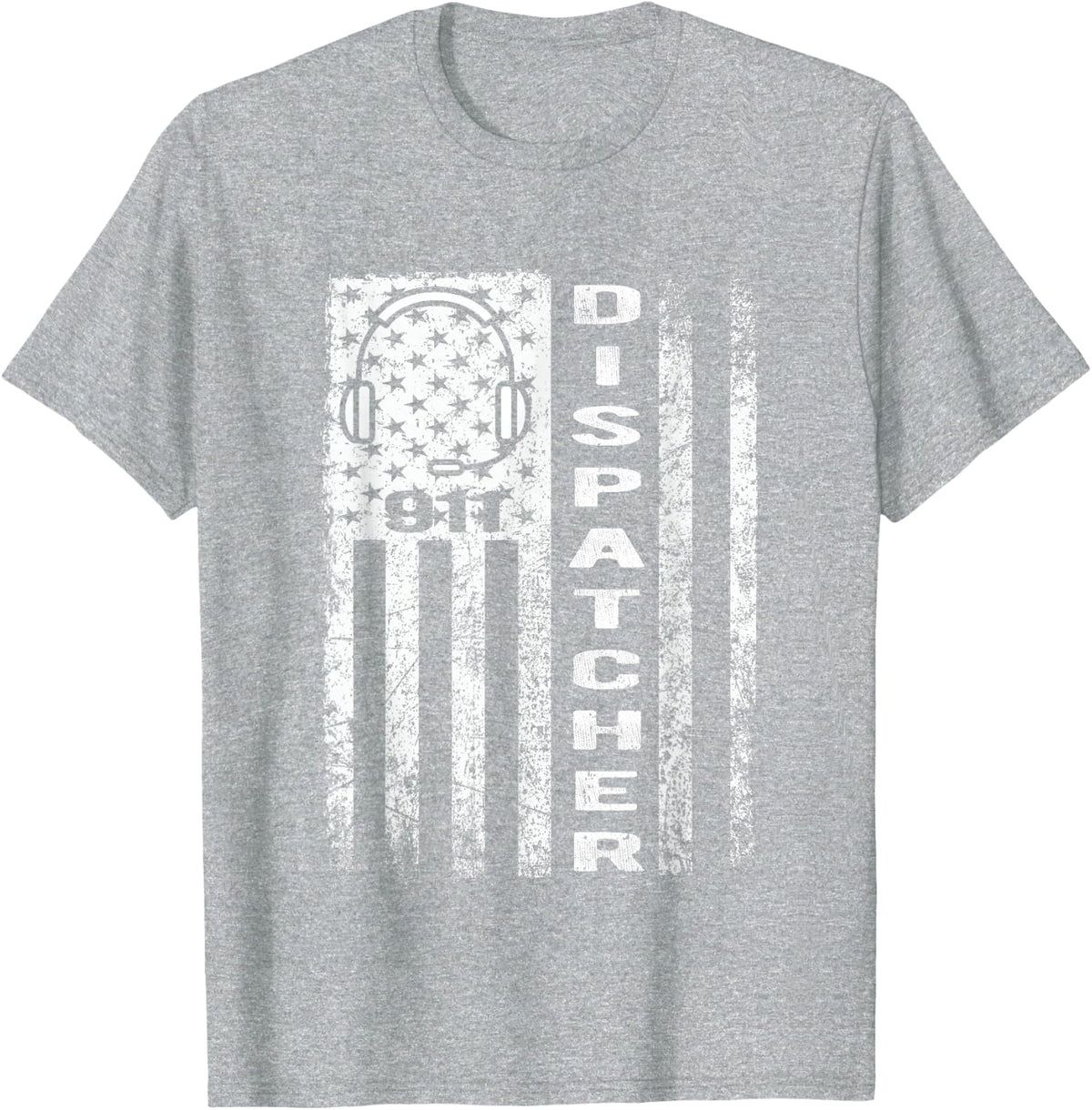 911 Dispatcher Emergency Dispatchers Outfit Gift T-Shirt - Heather Grey