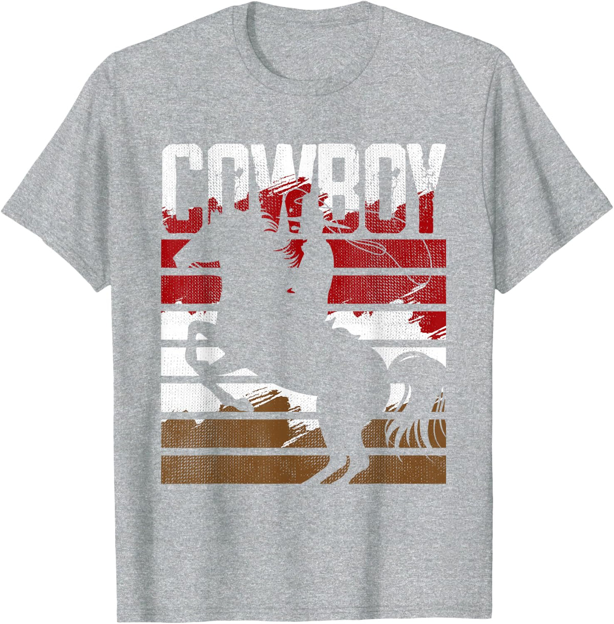 Cowboy T-Shirt - Heather Grey
